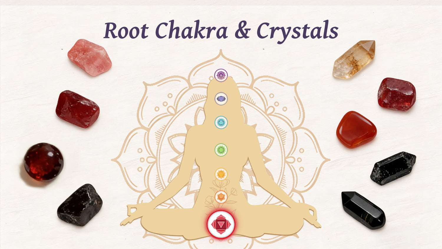 Root chakra healing and crystal bracelet guide