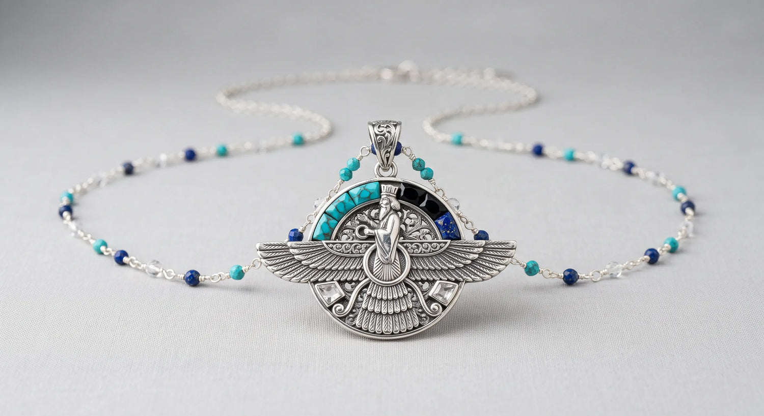 Faravahar symbol and Persian spiritual jewelry guide