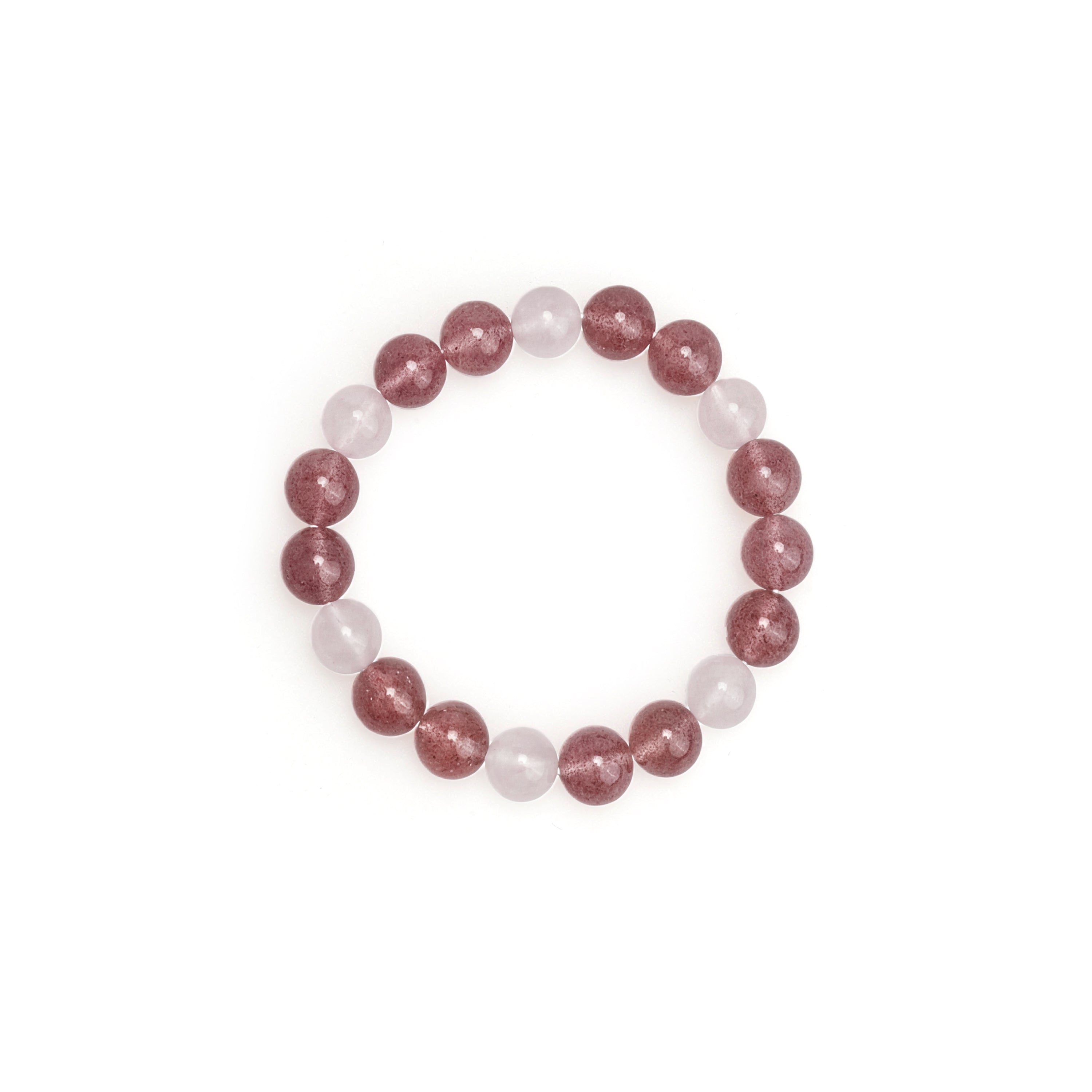 Emotional Healing · Strawberry Quartz Love Bracelet