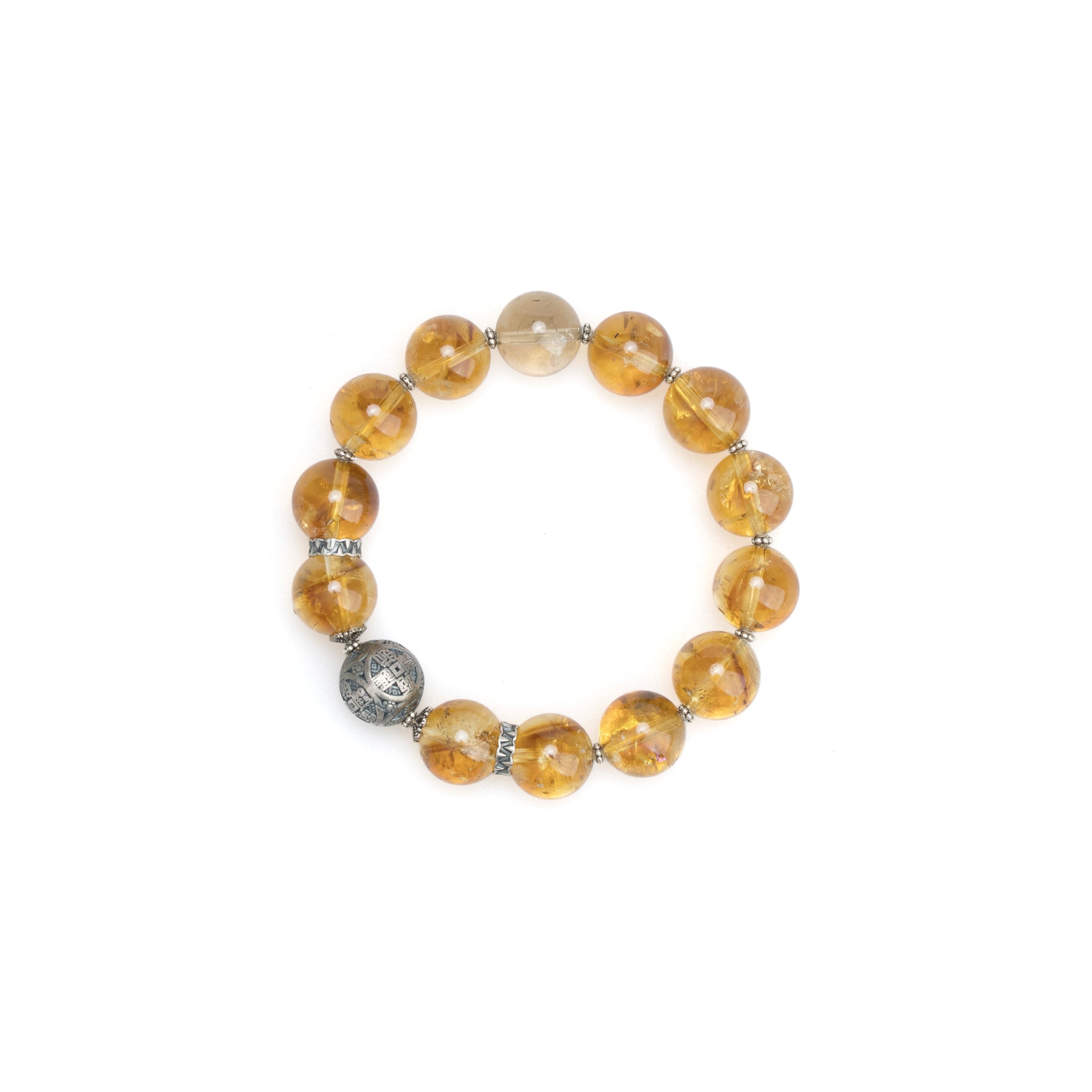 Manifest Abundance · Citrine Crystal Bracelet