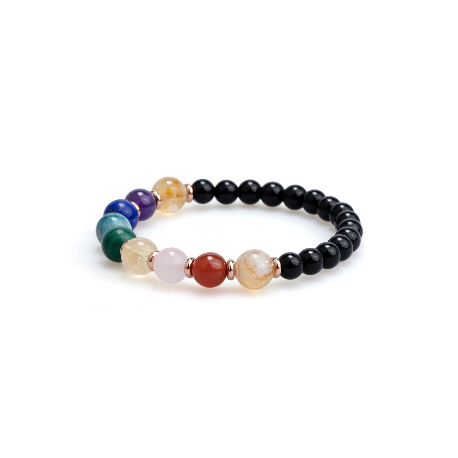 Multi-Gemstone Energy Crystal Bracelet AmeshaStore