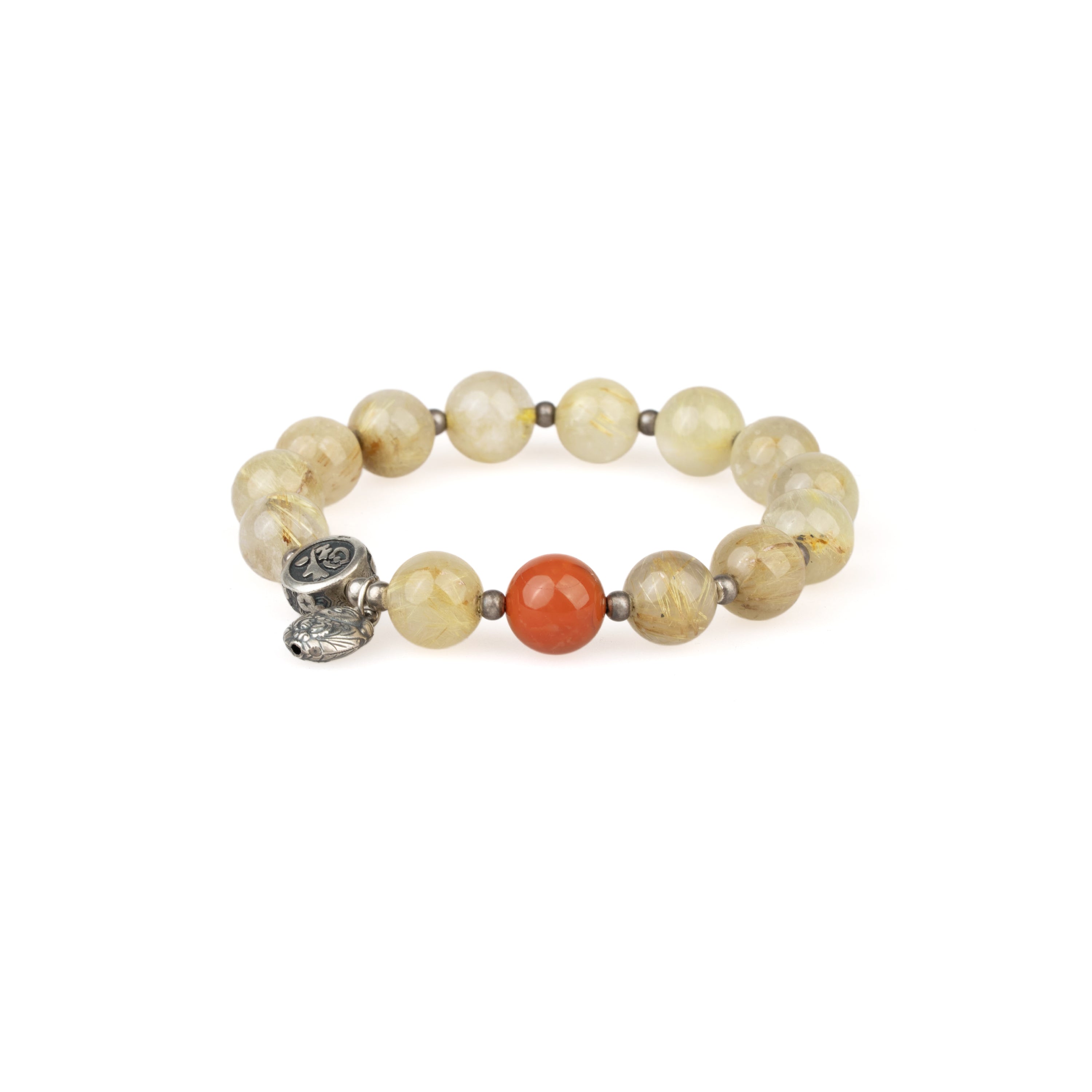 Wealth & Luck - Golden Rutilated Quartz Bracelet