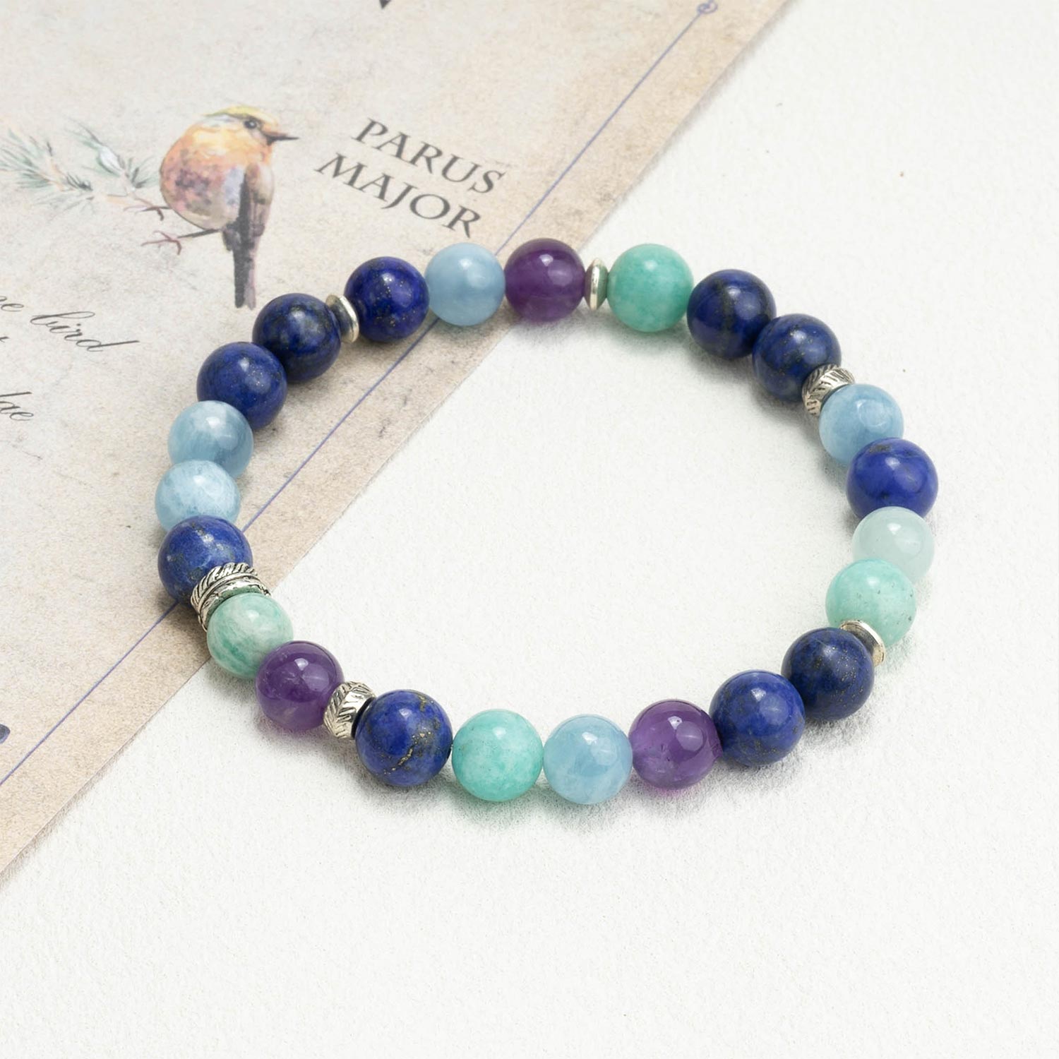Throat Chakra Truth Crystal Bracelet AmeshaStore