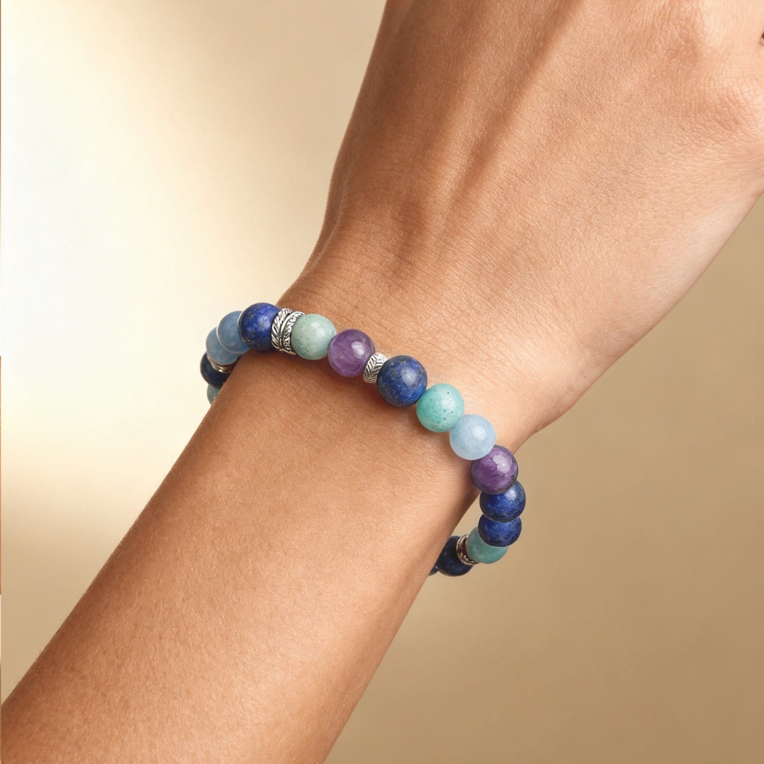 Throat Chakra Truth Crystal Bracelet AmeshaStore