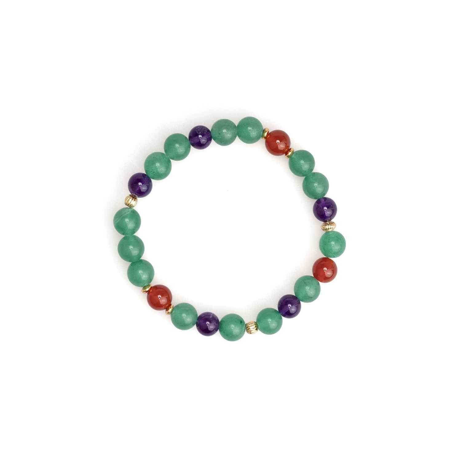 Heart Chakra Healing Crystal Bracelet