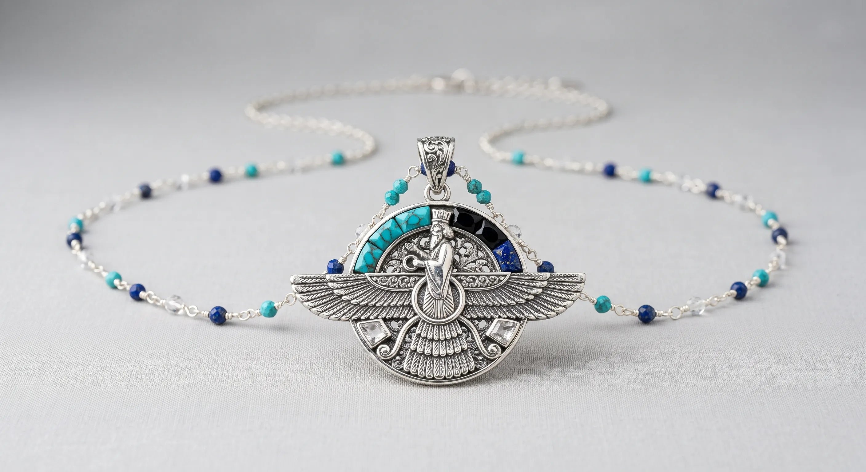Faravahar Meaning: Ancient Persian Wisdom, Spiritual Protection, and Modern Metaphysical Jewelry