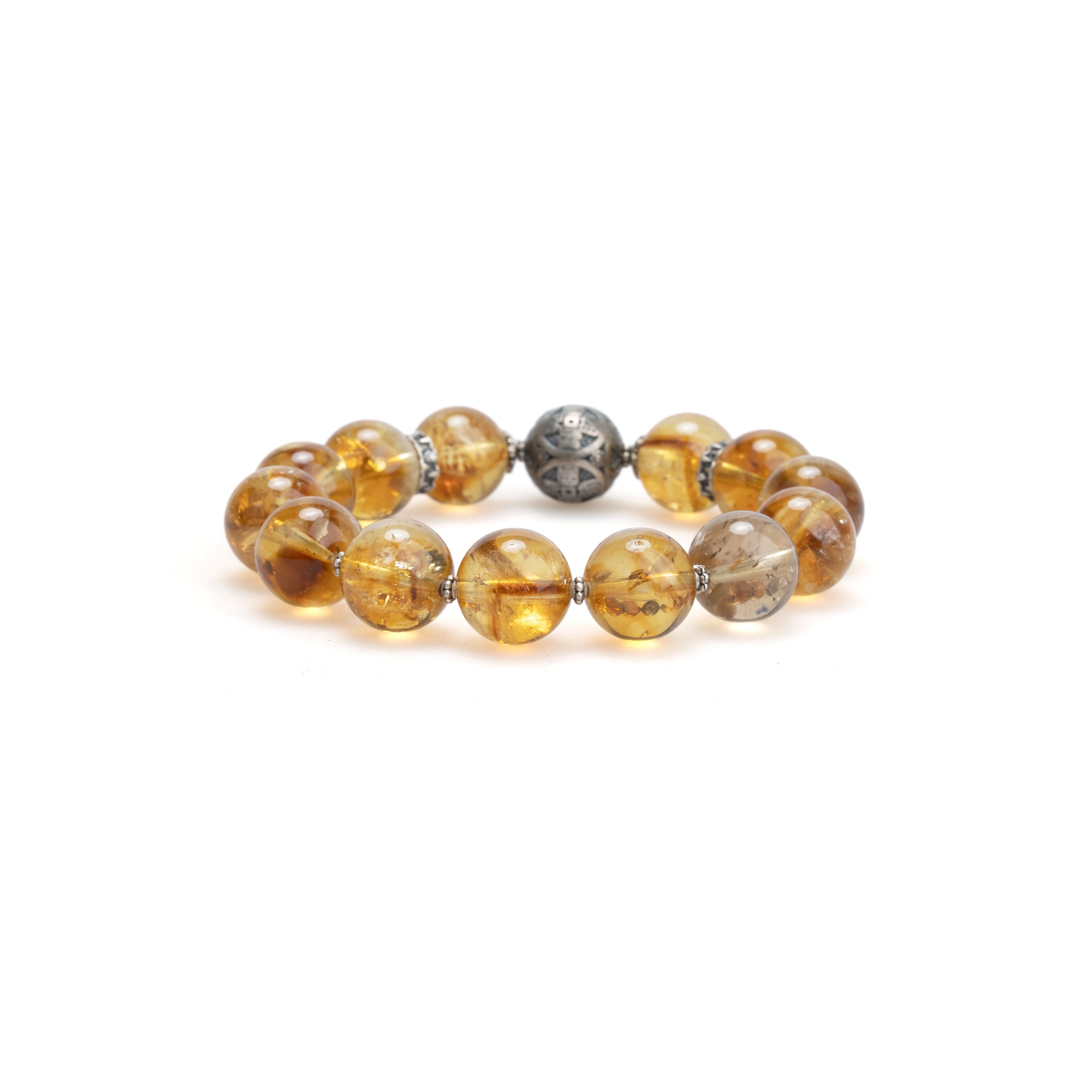 Manifest Abundance · Citrine Crystal Bracelet