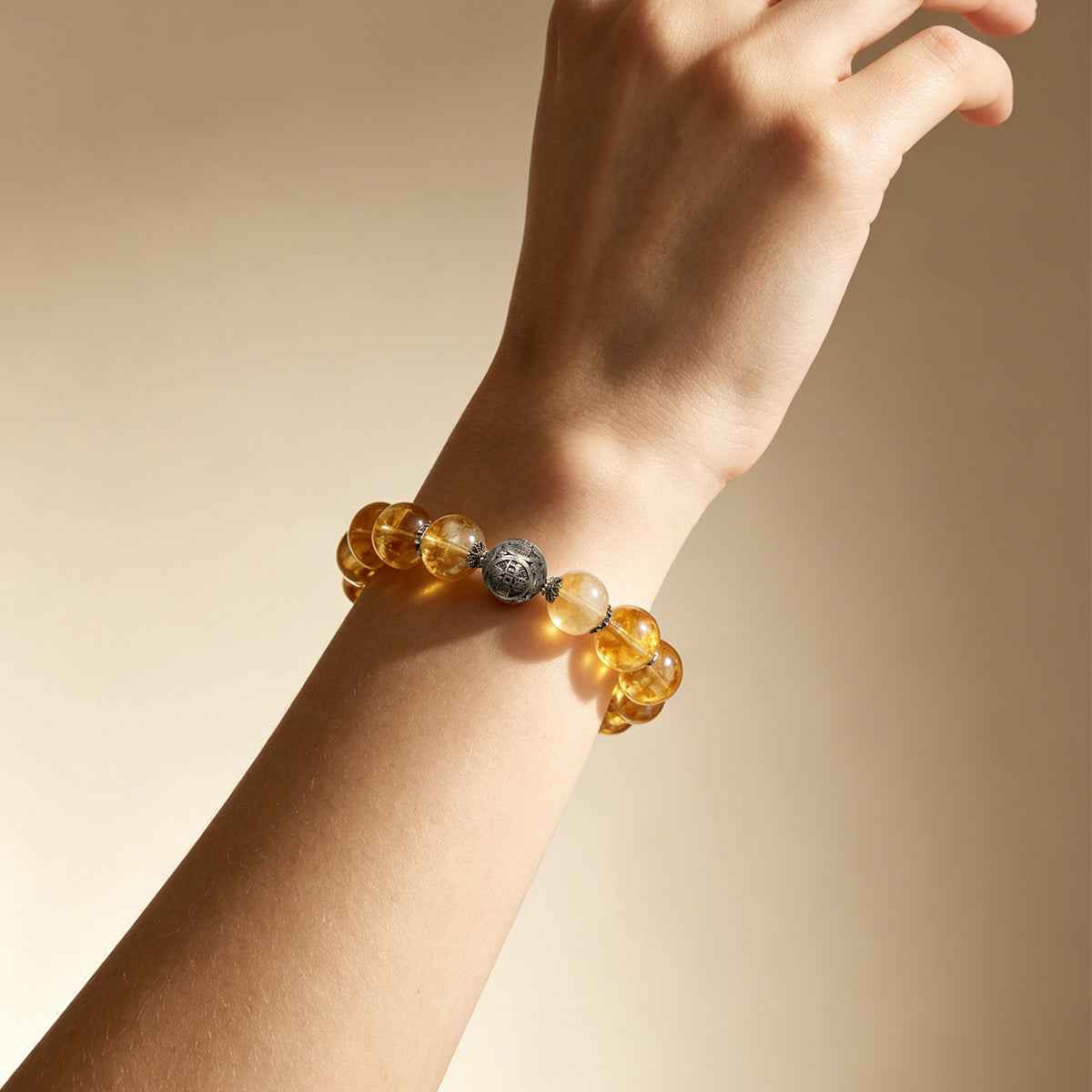 Manifest Abundance · Citrine Crystal Bracelet
