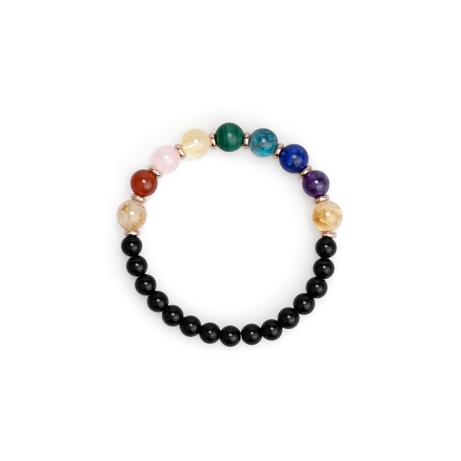 Multi-Gemstone Energy Crystal Bracelet AmeshaStore