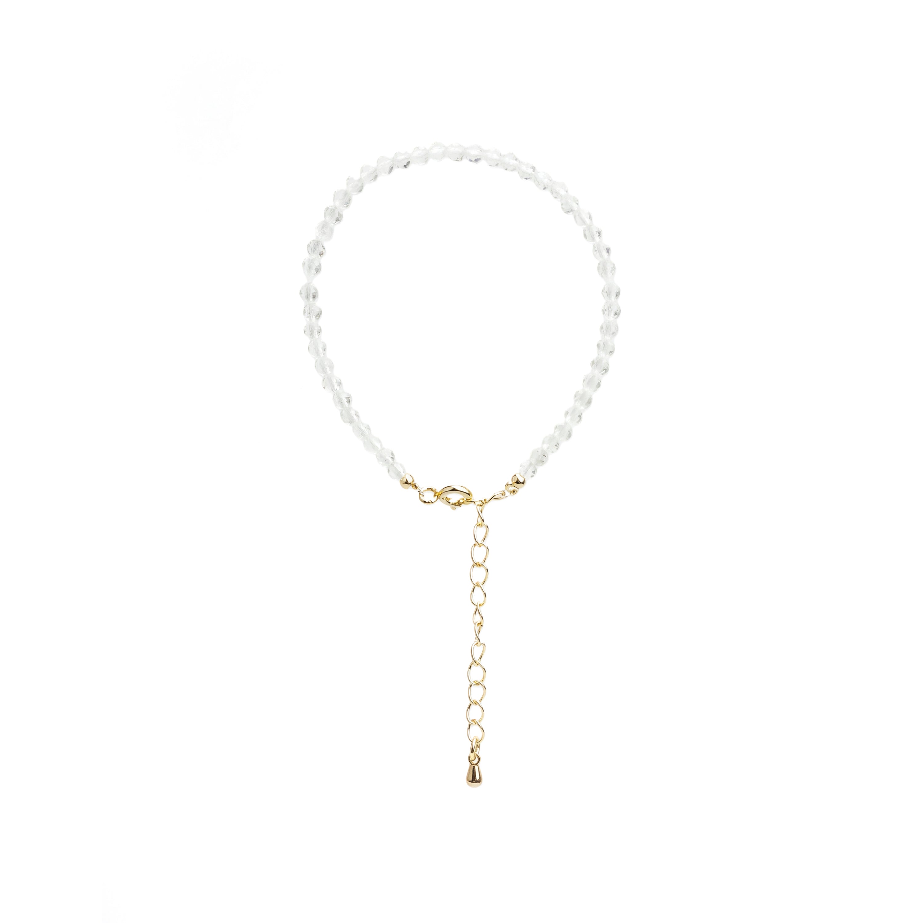 Clear Quartz Crystal Bracelet