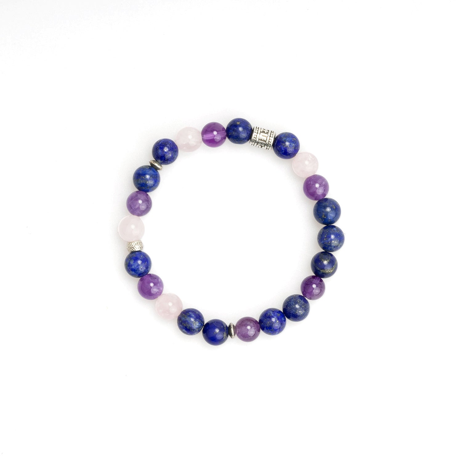 Ajna Chakra Clarity Crystal Bracelet AmeshaStore