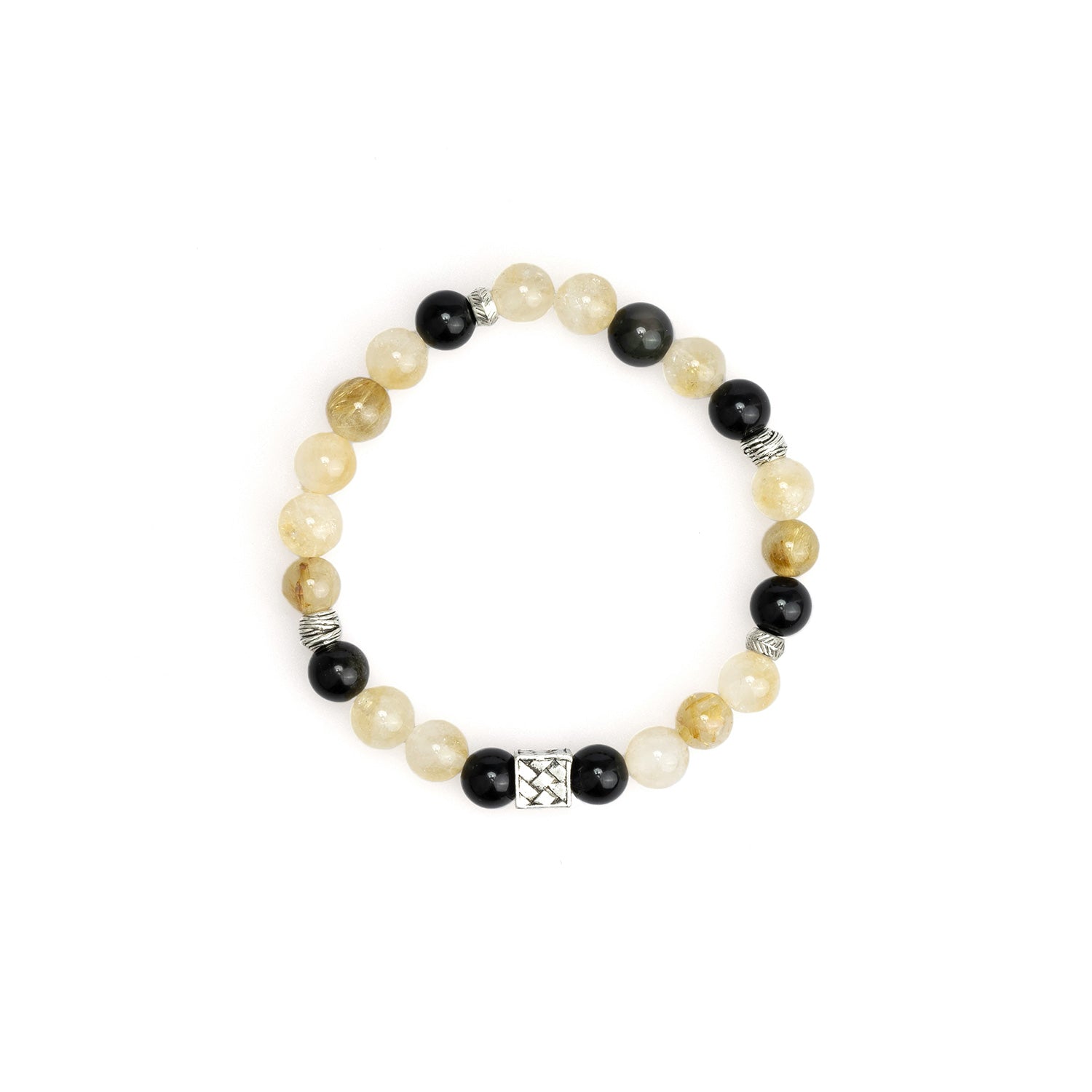 Solar Plexus Chakra Power Crystal Bracelet AmeshaStore